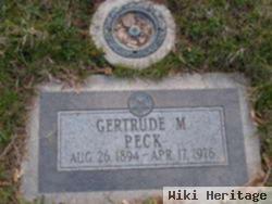 Gertrude M. Kopp Peck