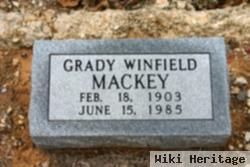 Grady Winfield Mackey