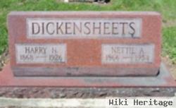 Harry N Dickensheets