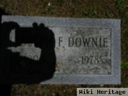 Joseph F Downie