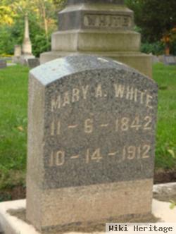 Mary A White