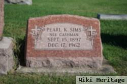 Pearl K. Cashman Sims