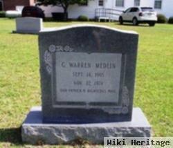 G Warren Medlin