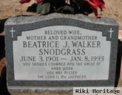 Beatrice Jennie Walker Snodgrass