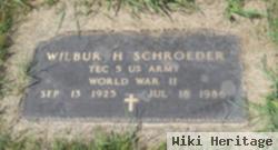 Wilbur H Schroeder