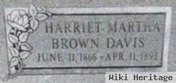 Harriet Martha Brown Davis