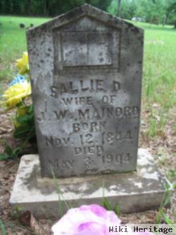 Sallie D Edwards Mainard