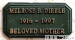 Melrose Elizabeth Damron Dibble