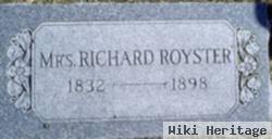 Mrs Richard Royster