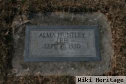 Alma Huntley Lee