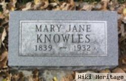 Mary Jane Cooley Knowles