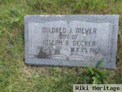 Mildred J. Meyer Decker