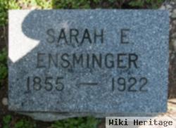 Sarah E Esminger