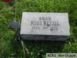 Walter Ross Wetzel