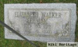 Elizabeth Walker Lehman