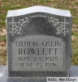 Otherl Oslin Rowlett