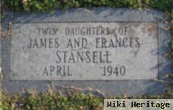 Infant Daughter (Twin) Stansell