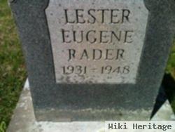 Lester Eugene Rader