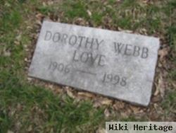 Dorothy Elizabeth Webb Love