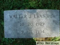 Walter J Evans, Jr