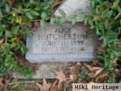 Alice Vick Hutcherson