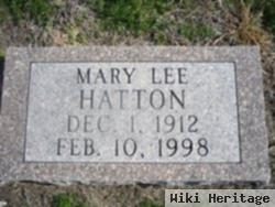 Mary Lee Hatton