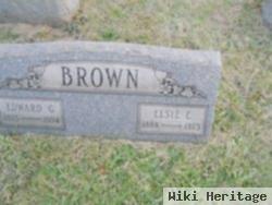 Edward G Brown