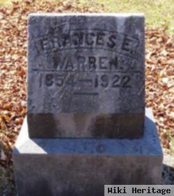 Frances Eliza Crandall Warren