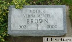 Verna Mertel Brown