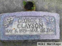 George E Clayson