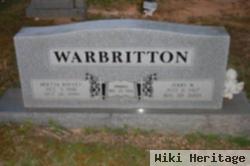 Jerry W Warbritton