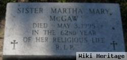 Sr Martha Mary Mcgaw