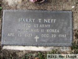 Pfc Harry T Neff