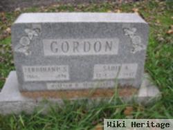 Sadie A. Gordon