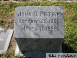 John D Petrie