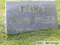 Delbert H Evans