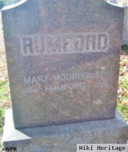 Mary E Moorhouse Rumford