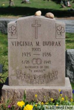 Virginia M. "toots" Dvorak