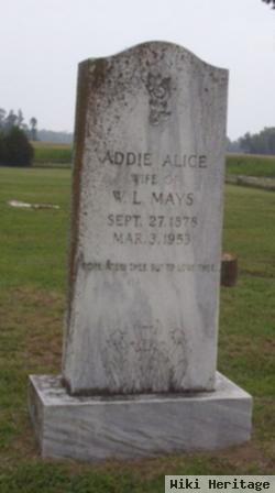 Addie Alice James Mays