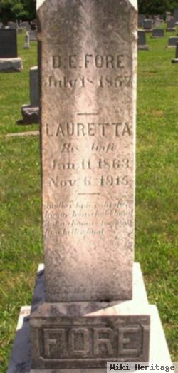 Lauretta Snyder Fore