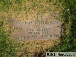 Earl Mills Stephenson