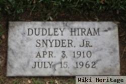 Dudley Hiram Snyder, Jr