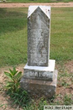 Mattie E. Wray Hale