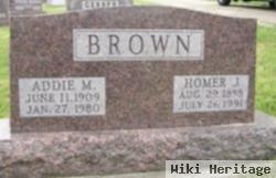 Homer J Brown