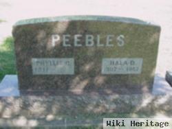 Phyllis G Clark Peebles