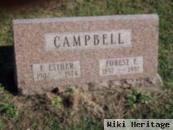 Forest E Campbell