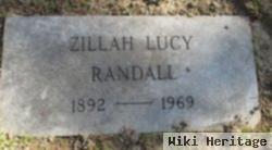 Zillah Lucy Randall