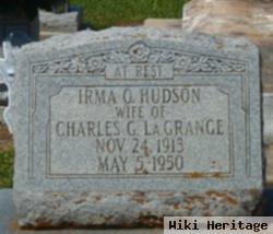 Irma Olette Hudson Lagrange