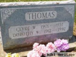 Clyde W Thomas