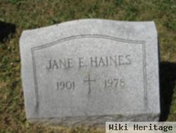 Jane E. Haines